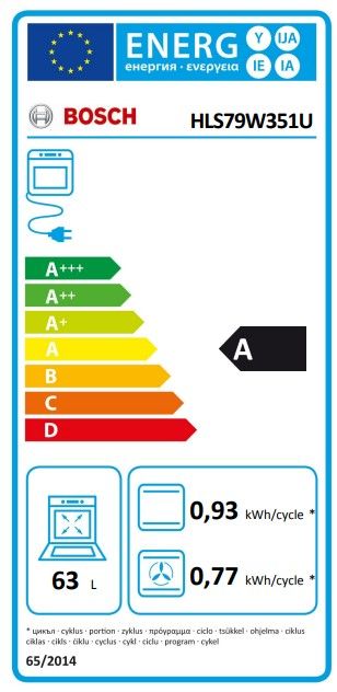 Indukcinė viryklė BOSCH HLS79W351U su pirolize