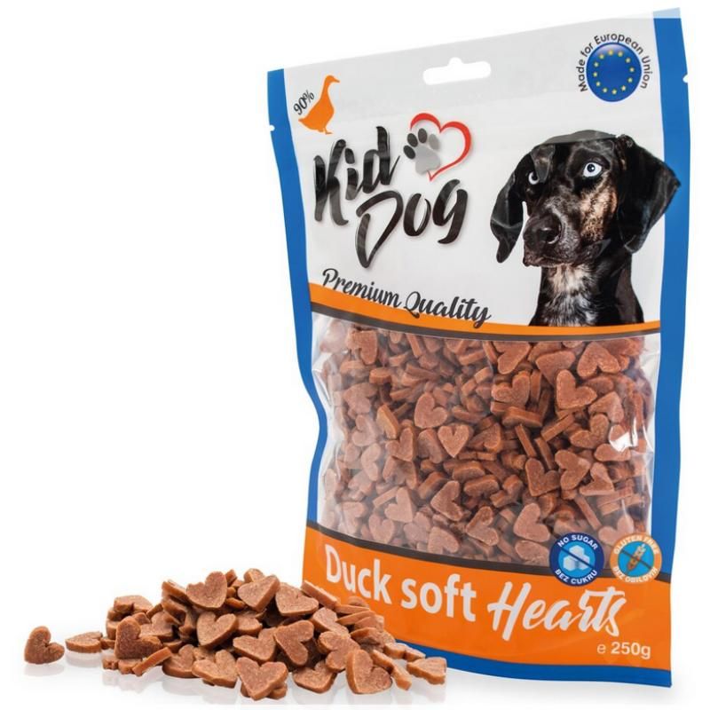 KIDDOG Hearts širdelės šunims su antiena 250g (40) KIDDOG Hearts širdelės šunims su antiena 250g (40)