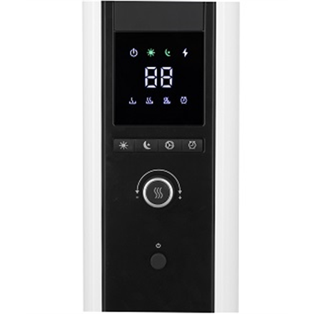 Tepalinis radiatorius Mill AB-H1500DN, 1500 W | Galios lygių skaičius: 3 | Tinka patalpoms iki 16–24 m² | Balta