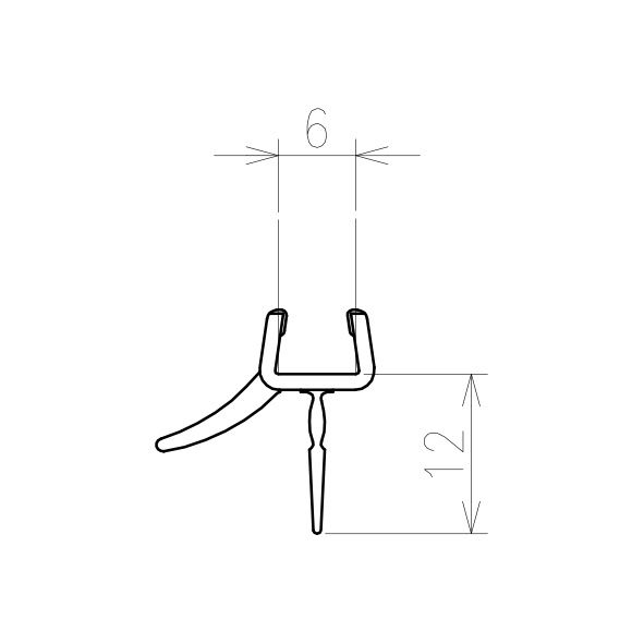 Apatinė tarpinė KK4 CHROME D000000025