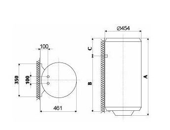 Vandens šildytuvas Gorenje TGR 100 L N