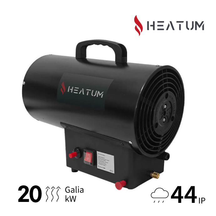 Dujinis šildytuvas Heatum H20-BLAZE 20kW Dujinis šildytuvas Heatum H20-BLAZE 20kW