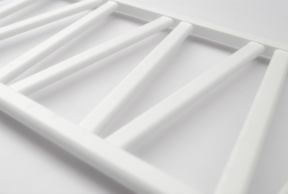 Rankšluosčių džiovintuvas Regnis Mix Kalipso 54x120 cm, balta matinė (struktūrinė)