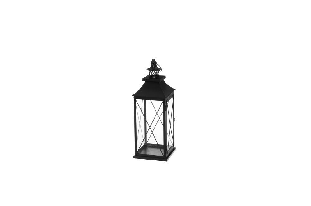 Žibintų komplektas 4 Living Collection Lantern Paula, 3 vnt., juoda, 6410416063980