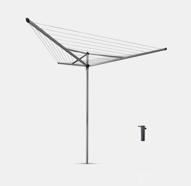 Lauko džiovykla Essential, 30m., pilkos spalvos, 310645