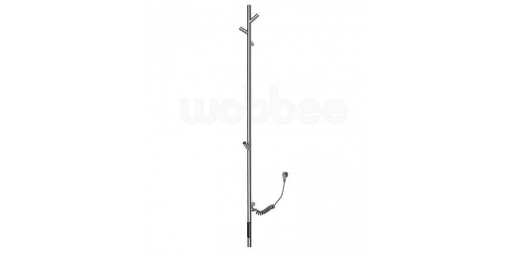 El. rankšluosčių džiovintuvas WOBBEE Burton 150 cm, nikelio sp, W-BURT-150BNI