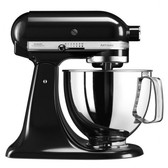 Virtuvinis kombainas KitchenAid Artisan 4.8L, juoda, 5KSM125EOB