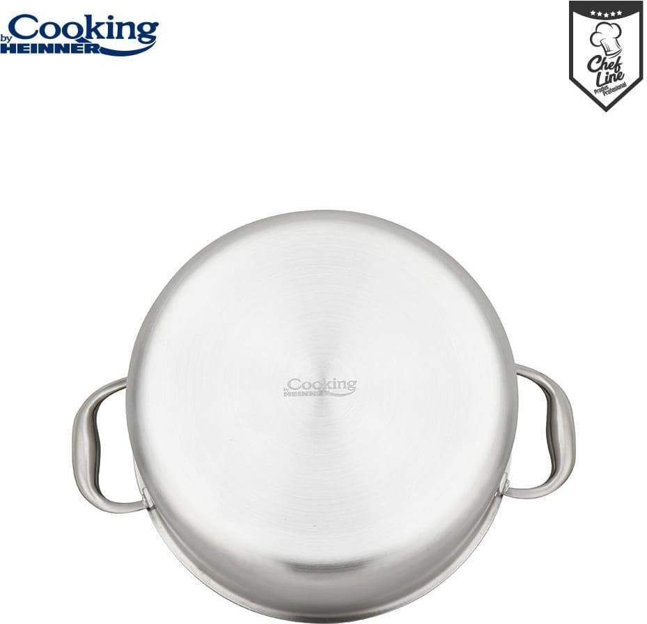 Puodas nerūdijančio plieno su keramikos danga 2.8L 20x10cm HR-MRK-20 HEINNER