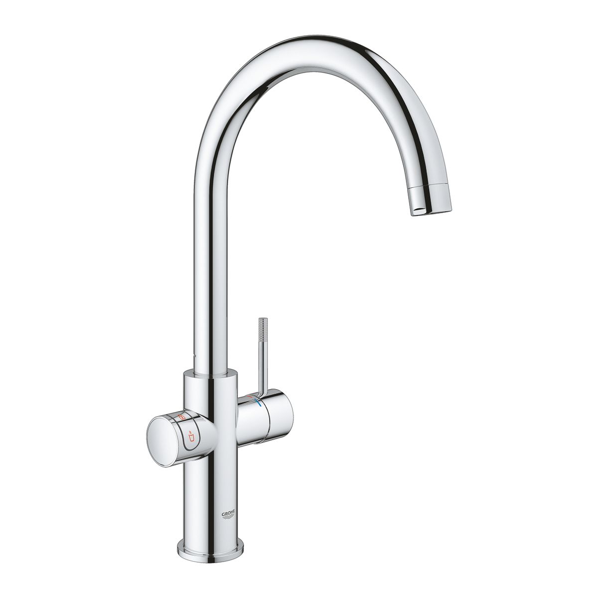 Maišytuvas ir L dydžio boileris Grohe Red Duo, 30079001