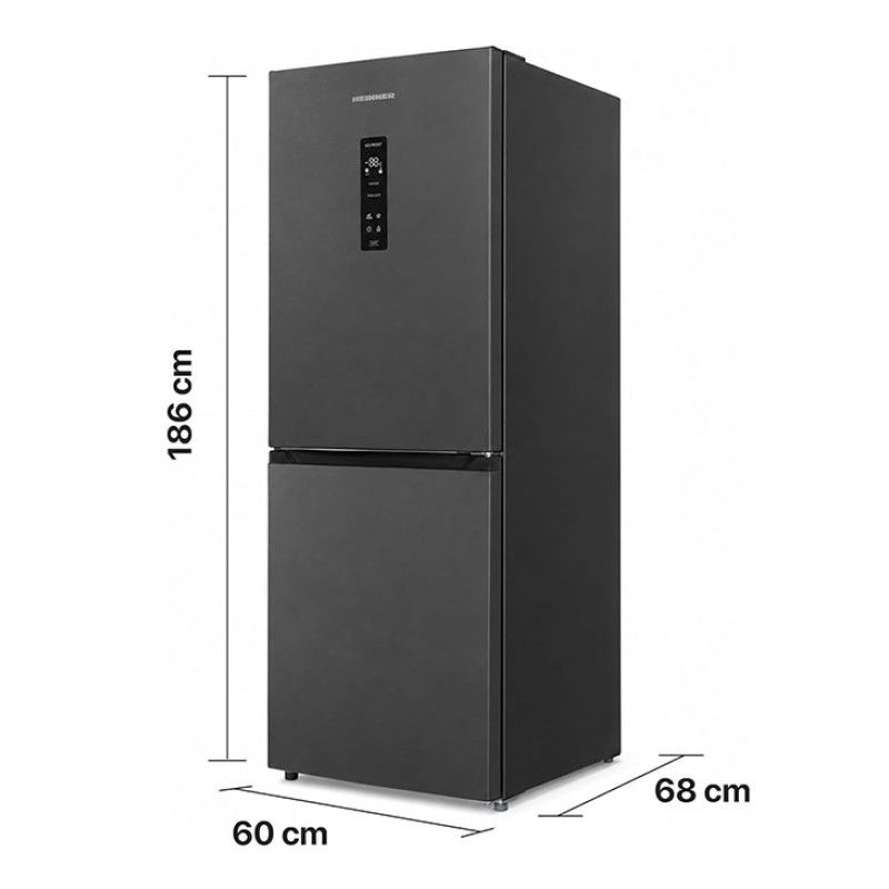Šaldytuvas Combi No Frost HCNF-HM400DINVDGE++ HEINNER