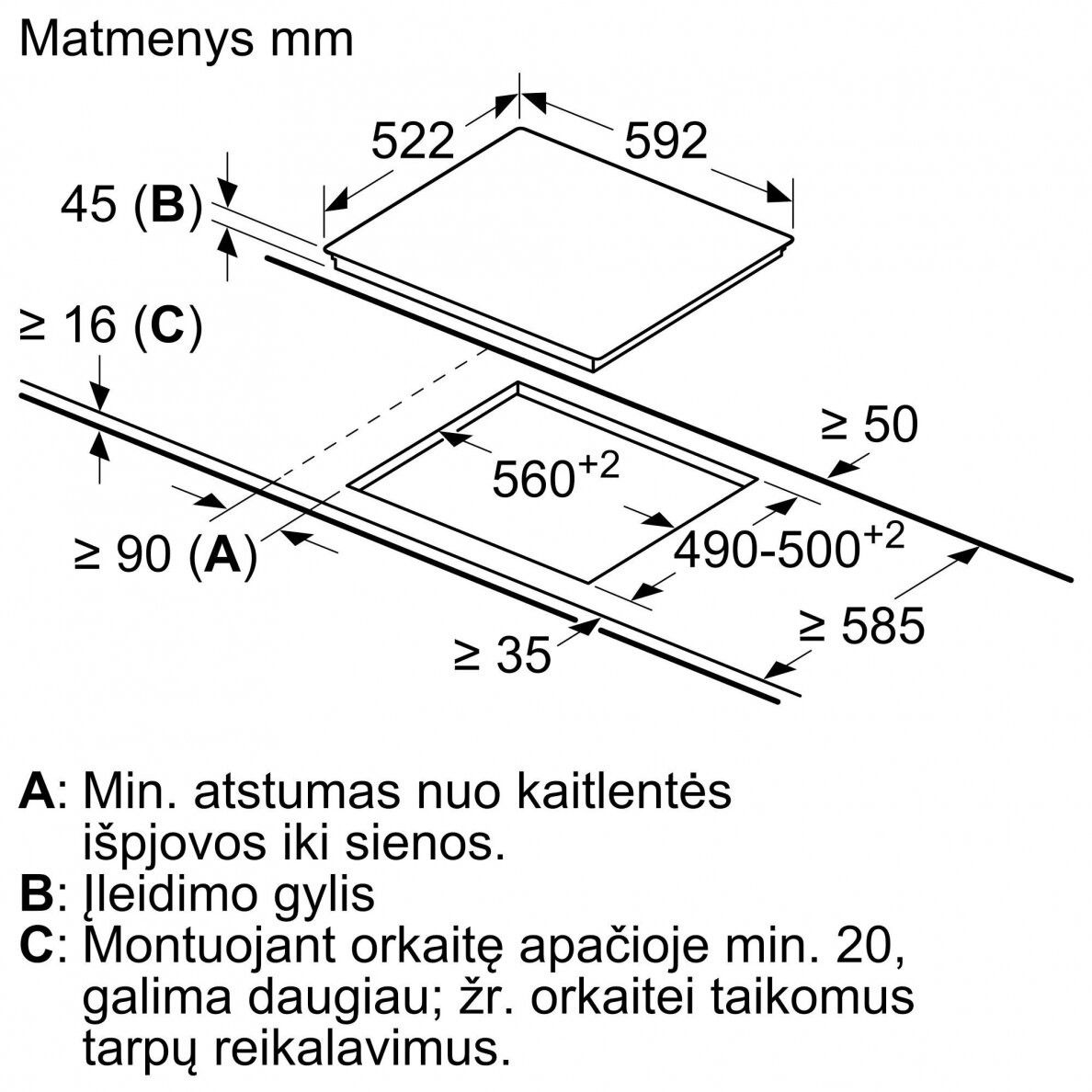 Kaitlentė Bosch PKE611BA2E