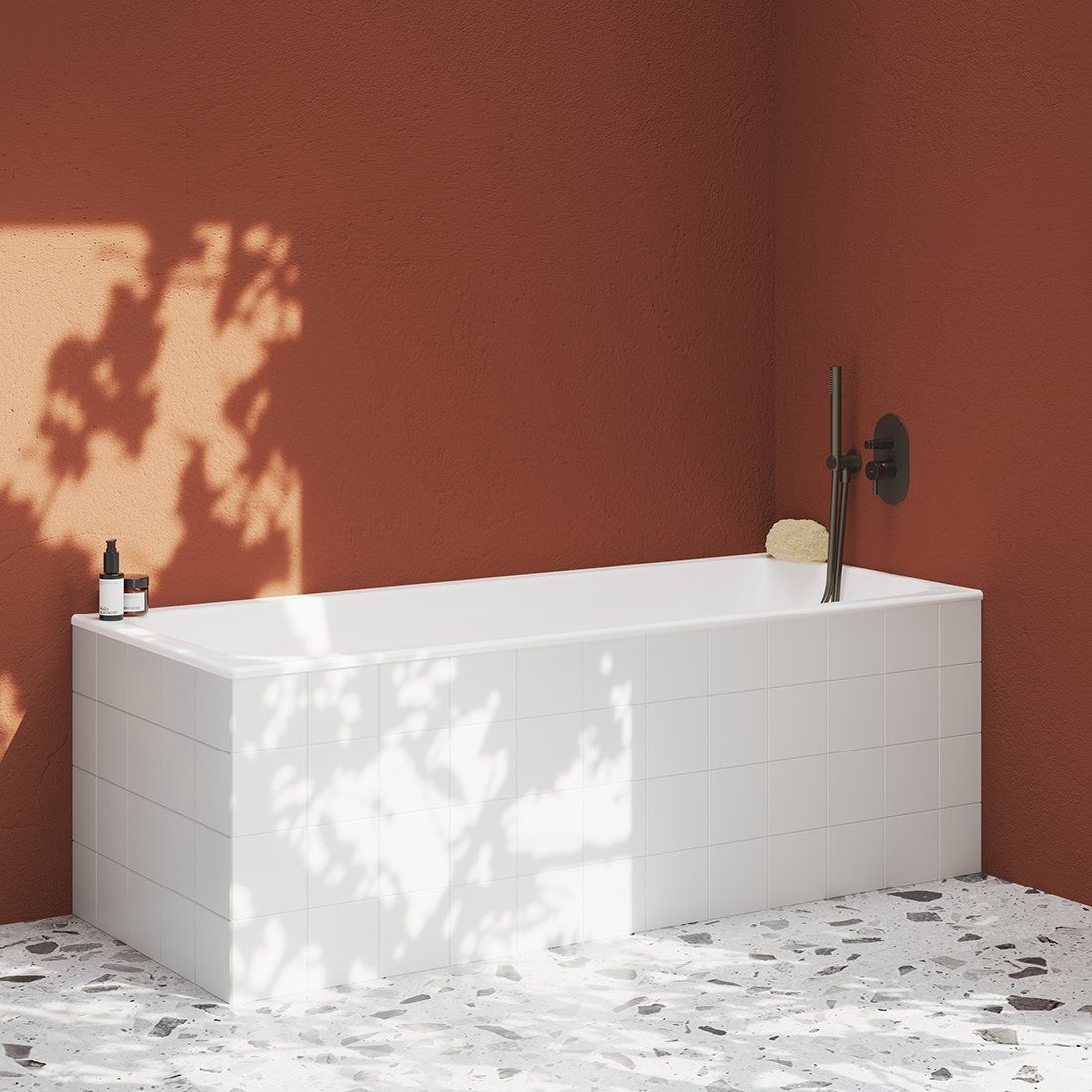 Sieninis dušo išvadas su dušo laikikliu Ravak, grafito, X07P696