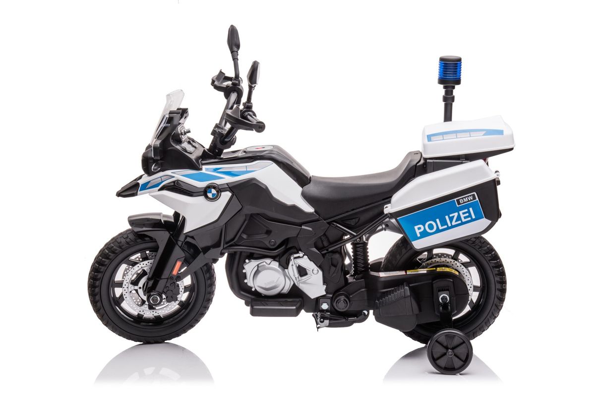 Vaikiškas elektrinis policijos motociklas HATIS "BMW F850 GS" Vaikiškas elektrinis policijos motociklas HATIS "BMW F850 GS"