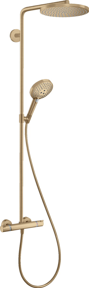 Dušo sistema RAINDANCE SELECT S 240 su termostatu, Brushed Bronze, 27633140 Dušo sistema RAINDANCE SELECT S 240 su termostatu, Brushed Bronze, 27633140