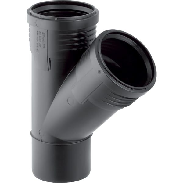 Geberit Silent-PP trišakis (50x50x45°) 45G d50/50 390232141 Geberit Silent-PP trišakis (50x50x45°) 45G d50/50 390232141
