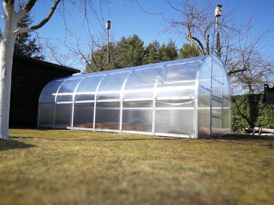 Šiltnamis 30 m2, 4 mm danga BALTIC LT