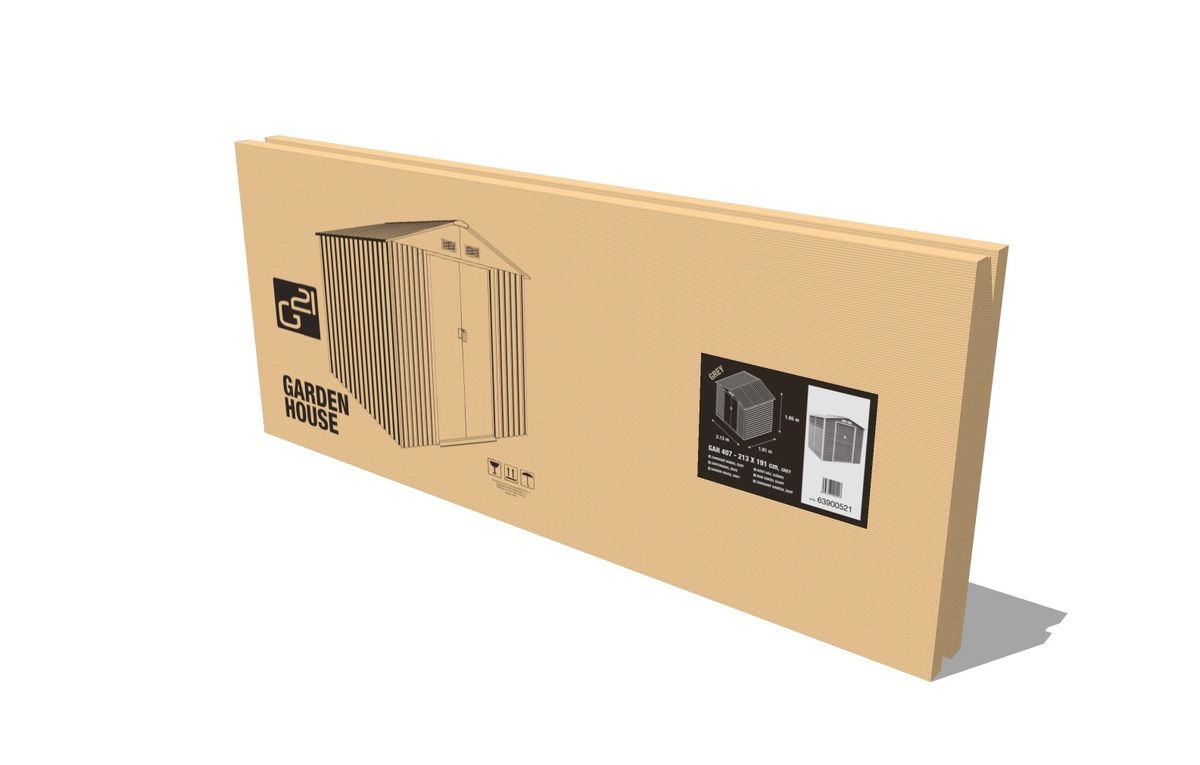 Sodo namelis G21 GAH 529 - 277 x 191cm, plastikinis, žalia 63900537 Sodo namelis G21 GAH 529 - 277 x 191cm, plastikinis, žalia 63900537