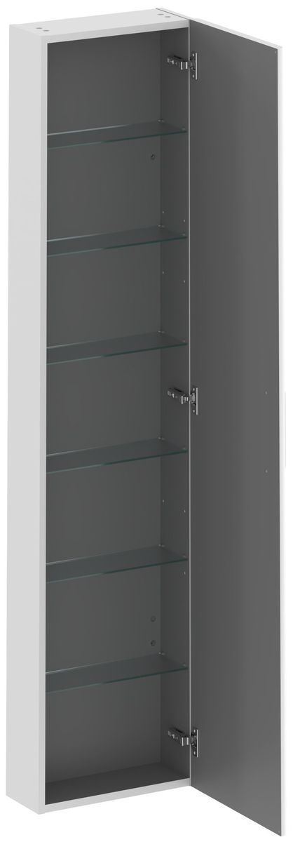 Aukšta spintelė SB Balance 400 H , balta/balta X000001816