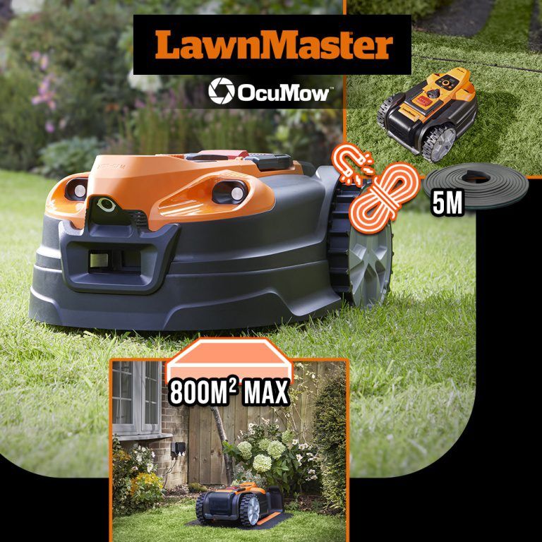 Vejos pjovimo robotas Lawnmaster 27 V, 4 Ah, 600m2 Vejos pjovimo robotas Lawnmaster 27 V, 4 Ah, 600m2