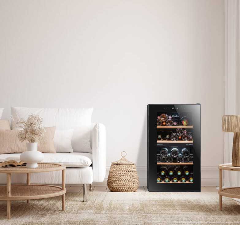 Vyno šaldytuvas LA SOMMELIERE LS51.2ZBLACK