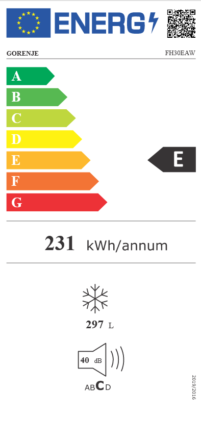 Šaldymo dėžė GORENJE FH30EAW