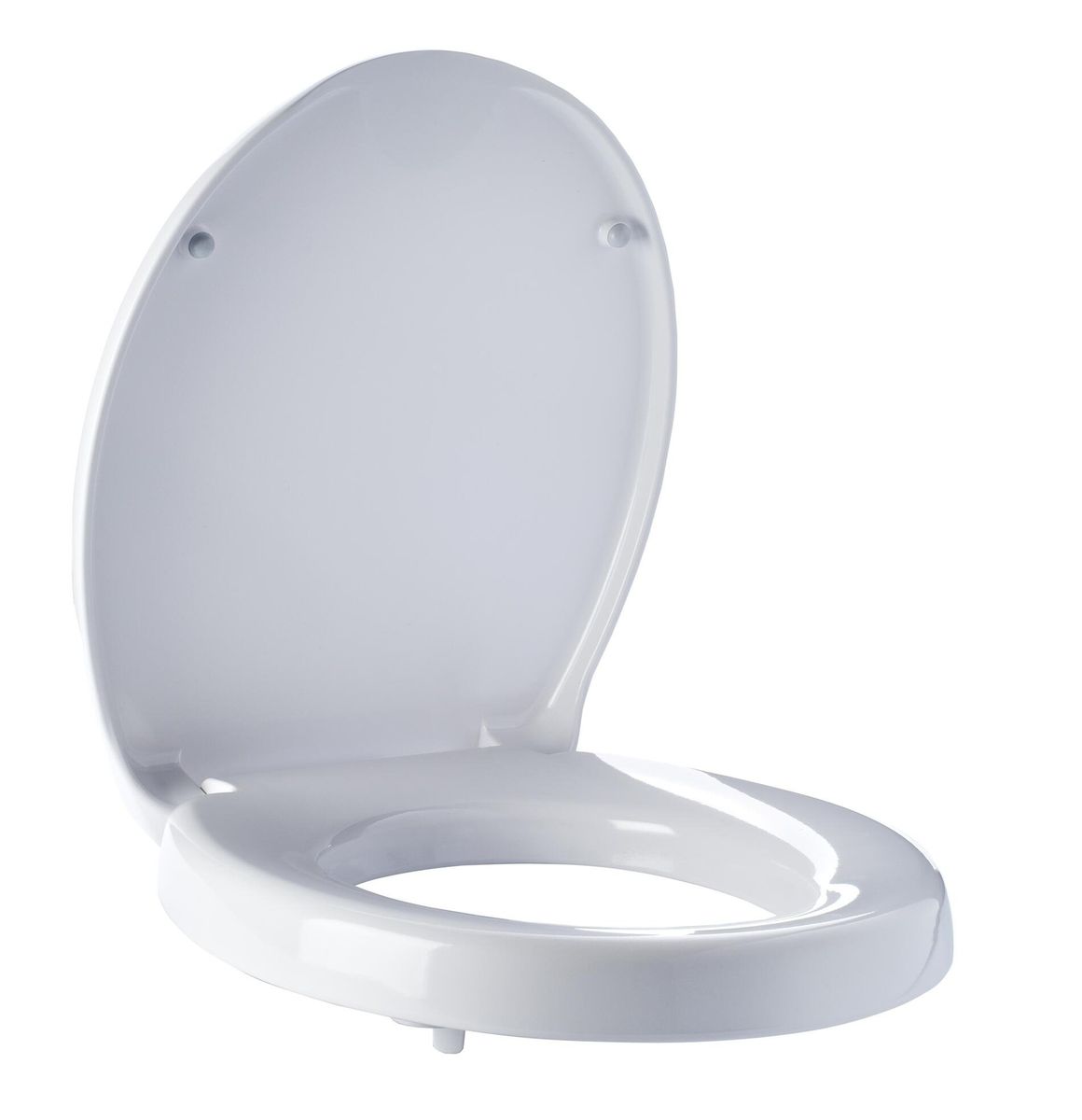 Klozeto dangtis-paaukštinimas RIDDER Top, 45 x 37 x 8,2 cm, apie 5 cm, baltas, lėtai nusileidžiantis, duroplastas, A0070700 Klozeto dangtis-paaukštinimas RIDDER Top, 45 x 37 x 8,2 cm, apie 5 cm, baltas, lėtai nusileidžiantis, duroplastas, A0070700