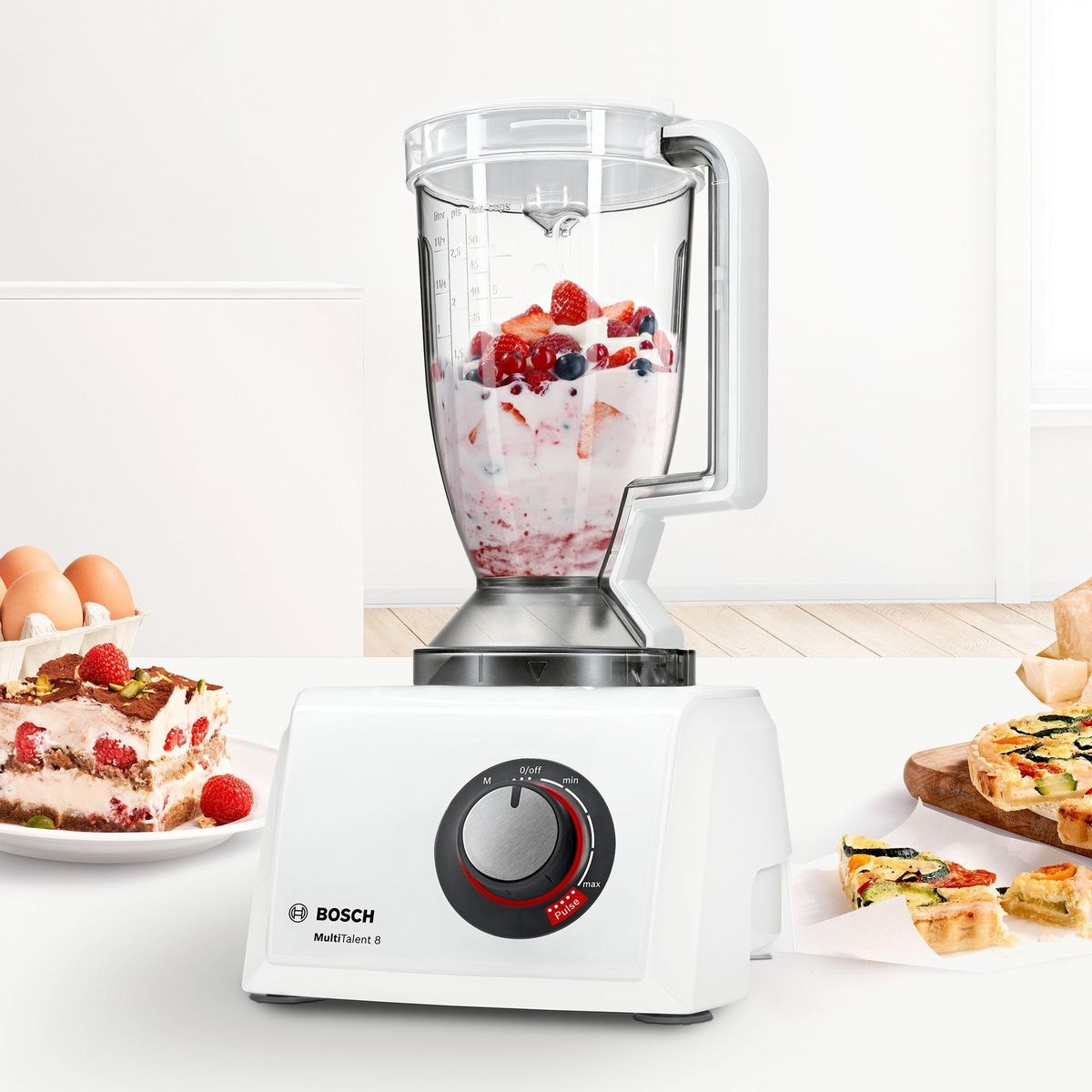 Virtuvinis kombainas Bosch MC812W620 Virtuvinis kombainas Bosch MC812W620