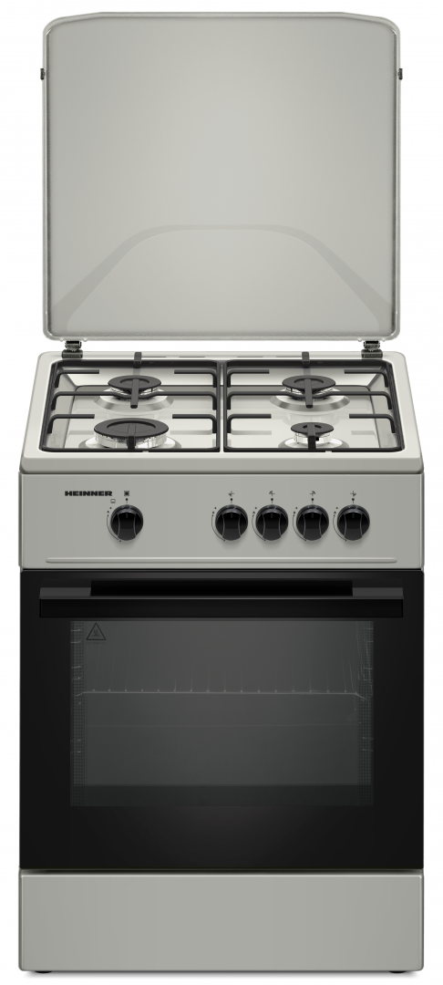 Dujinė viryklė HFSC-K6060SL HEINNER Dujinė viryklė HFSC-K6060SL HEINNER