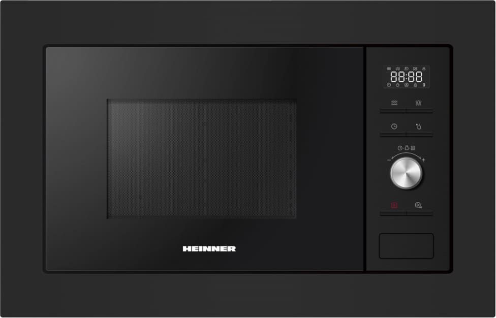 Įmontuojama mikrobangų krosnelė 1000W, 28L HMW-MDBI28GDBK HEINNER Įmontuojama mikrobangų krosnelė 1000W, 28L HMW-MDBI28GDBK HEINNER