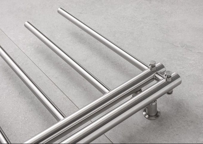 Rankšluosčių džiovintuvas PMH Apollo 50x150 cm, chromas, kairė, AP2C-L Rankšluosčių džiovintuvas PMH Apollo 50x150 cm, chromas, kairė, AP2C-L