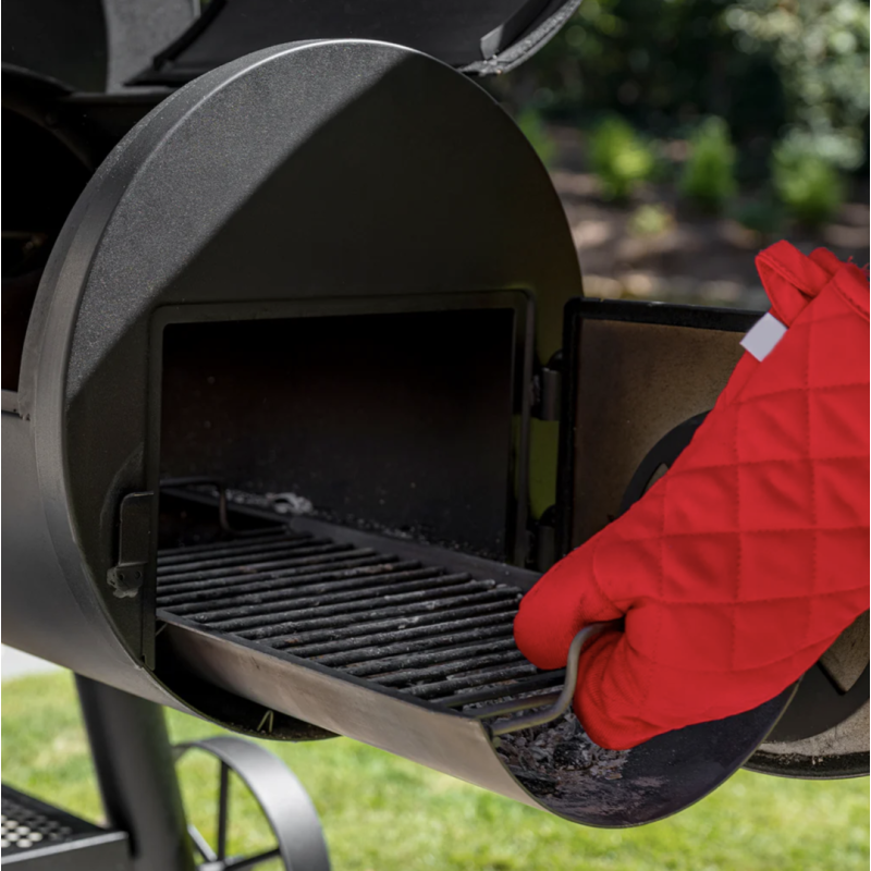 Lauko kepsninė-rūkykla Char-Griller Grand Champ Offset Smoker