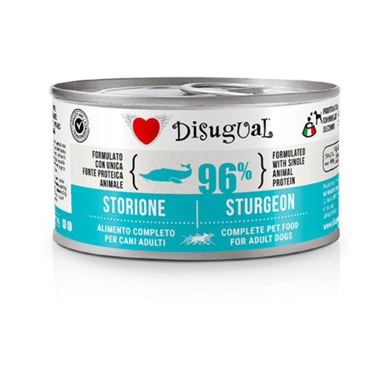 DISUGUAL MonoProtein konservas šunims su eršketu 150g (12), DSGV113 DISUGUAL MonoProtein konservas šunims su eršketu 150g (12), DSGV113