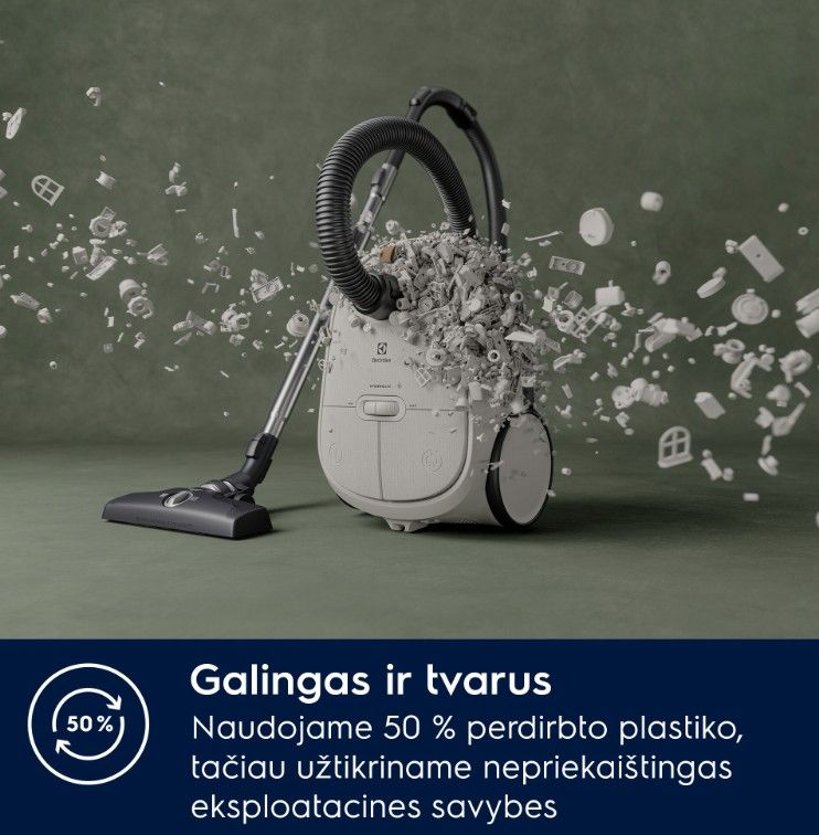Dulkių siurblys Electrolux EB61H6SW Dulkių siurblys Electrolux EB61H6SW