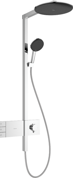 Termostatinė dušo sistema Hansgrohe Raindance Alive S 300 2jet su ShowerSelect Comfort, chromas, 24595000 Termostatinė dušo sistema Hansgrohe Raindance Alive S 300 2jet su ShowerSelect Comfort, chromas, 24595000