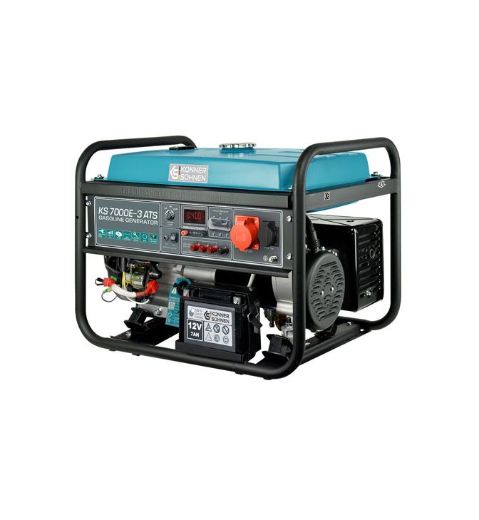 Generatorius benzininis 5500W, KS 7000E-3 ATS, KÖNNER & SÖHNEN Generatorius benzininis 5500W, KS 7000E-3 ATS, KÖNNER & SÖHNEN