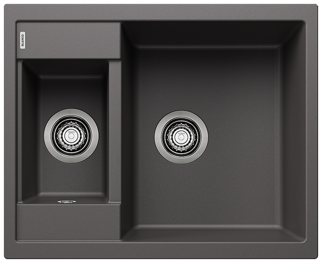 Silgranitinė plautuvė BLANCO METRA 6 SILG PDUR Pilka O.ZUB O.AF