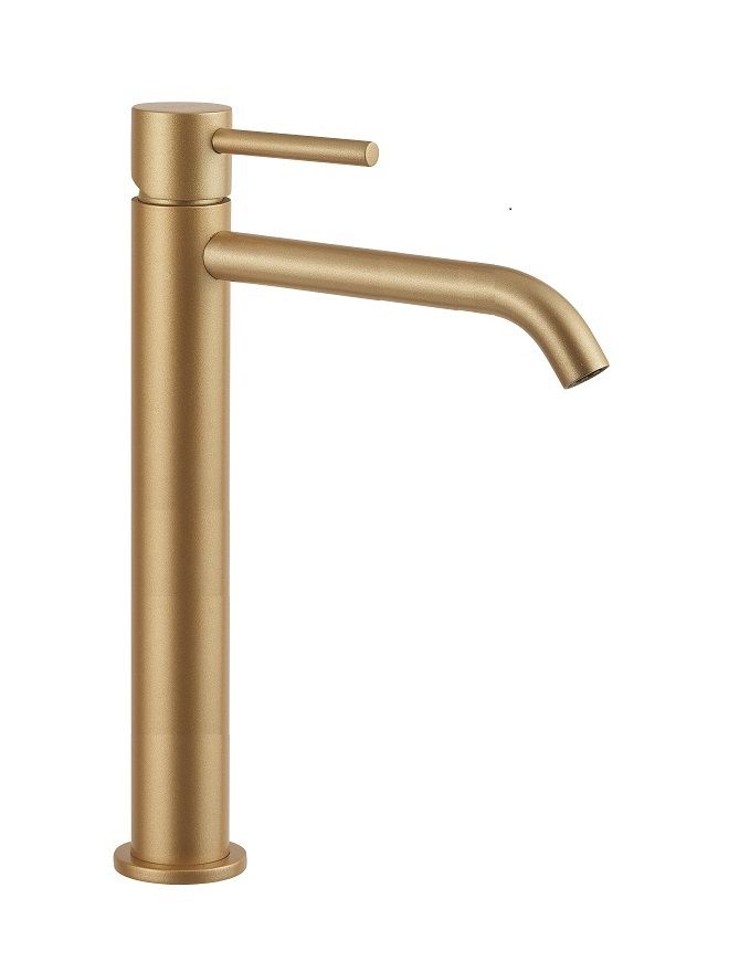 Aukštas maišytuvas praustuvui Fiore Xenon Slim PRIMAVERA Oro Scuro, 444OS5250