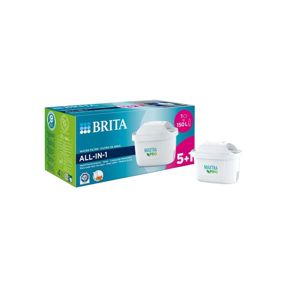 BIG pakas. BRITA Maxtra PRO vandens filtras 6 (5+1) vnt., komplektas pusei metų, 4006387121907, 1050817 ,SUPER PASIŪLYMAS BIG pakas. BRITA Maxtra PRO vandens filtras 6 (5+1) vnt., komplektas pusei metų, 4006387121907, 1050817 ,SUPER PASIŪLYMAS