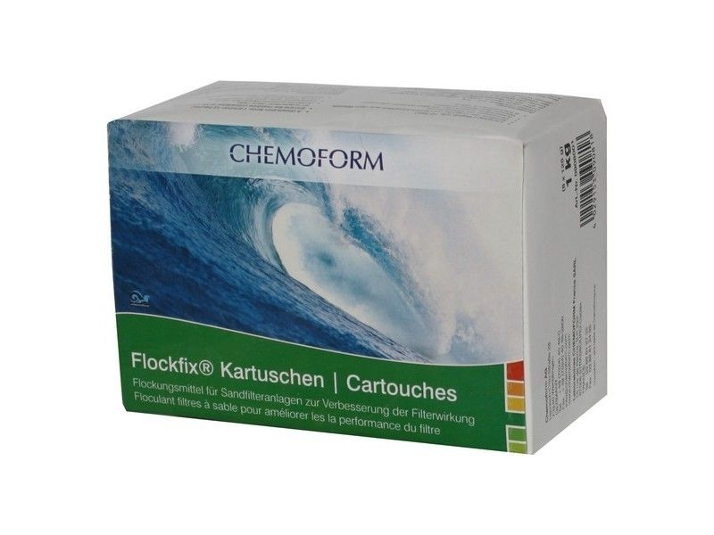 Flokuliantas maišeliais Chemoform AG 8x125 g, 1 kg