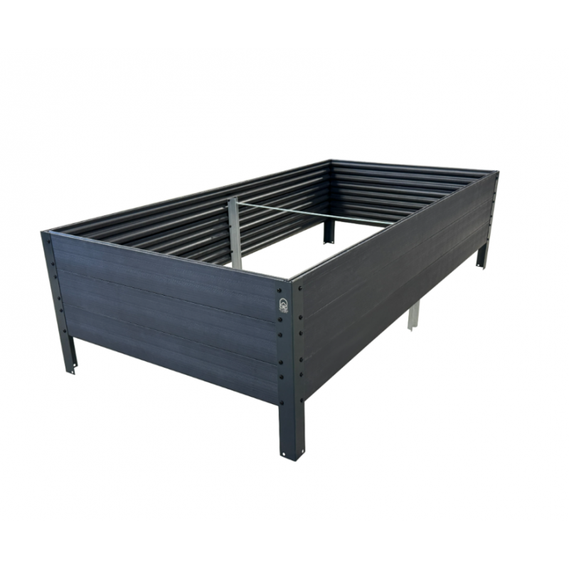 Lysvė KLASIKA Lysvė woodlook, stačiakampė pilka , 75x150x30 cm,GP1507530P, 779037492015