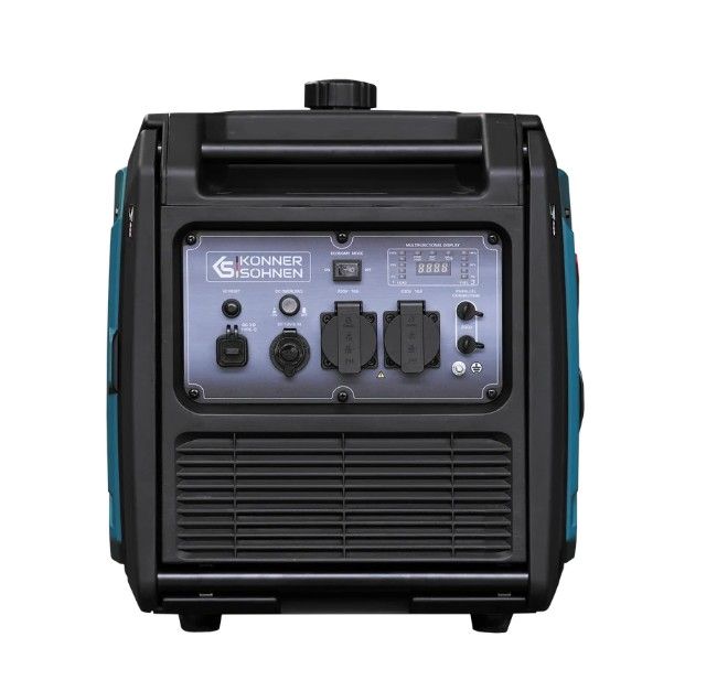 Inverterinis benzininis generatorius Könner amp Söhnen KS 4000iEG S, 3,5kW 230V Inverterinis benzininis generatorius Könner amp Söhnen KS 4000iEG S, 3,5kW 230V