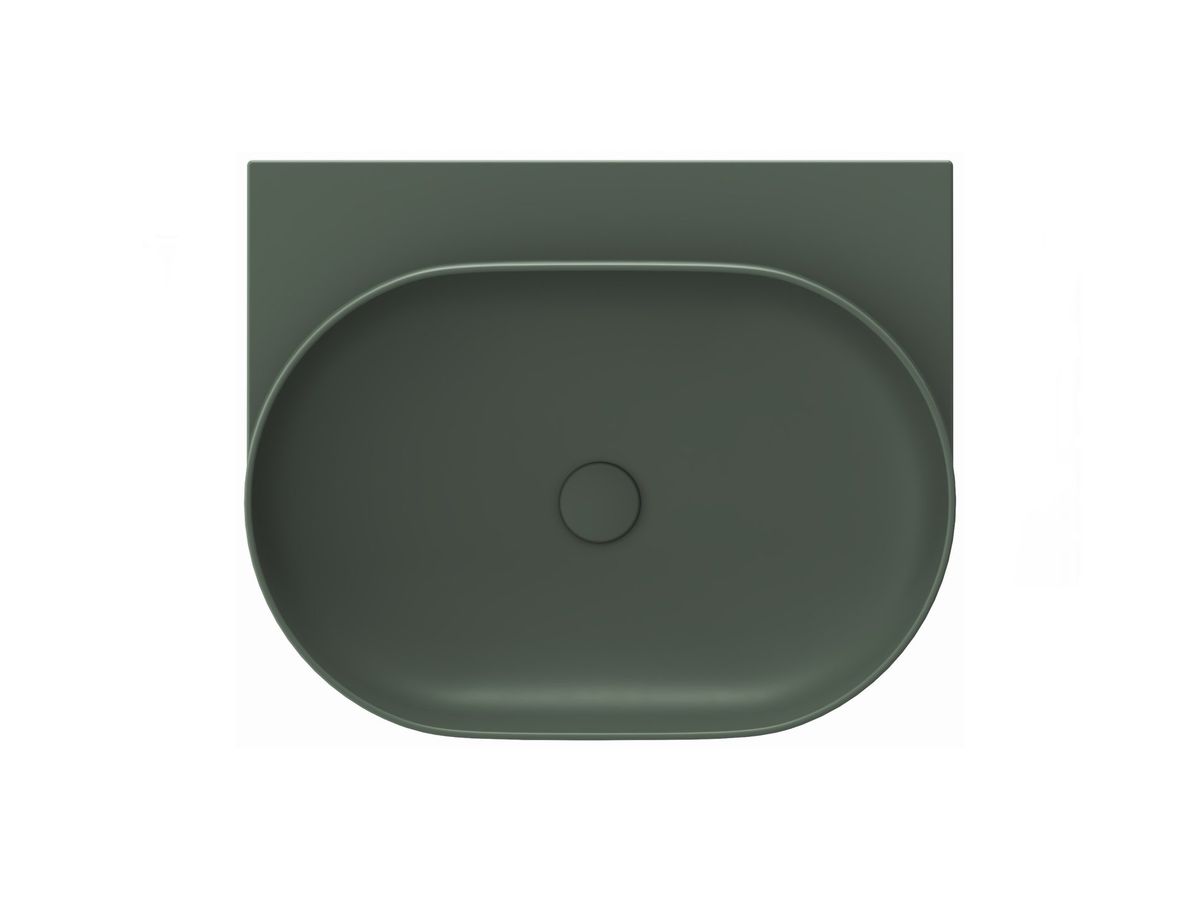 Keraminis praustuvas Ravak Yard 60, be angos maišytuvui, Grey Green, XJX08060000