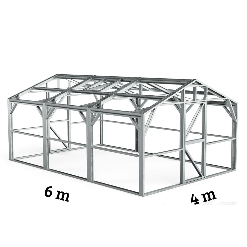Šiltnamis GARANT GHP 12m 6mm.