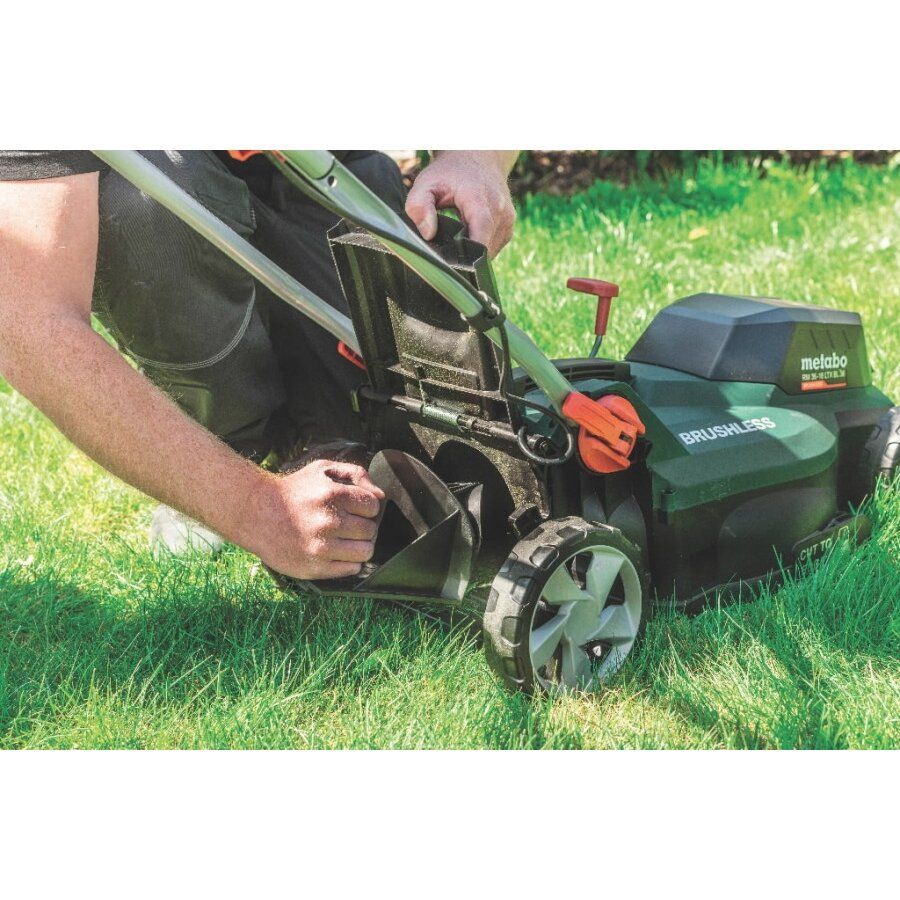 Akumuliatorinė vejapjovė Metabo RM 36-18 LTX BL 36