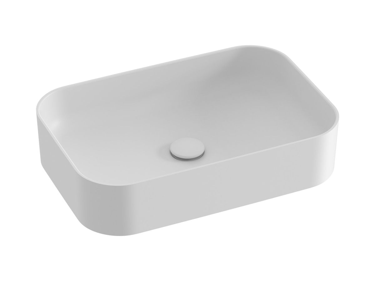Keraminis praustuvas Ravak Ceramic Slim R 55, baltas matinis, XJX0E155004