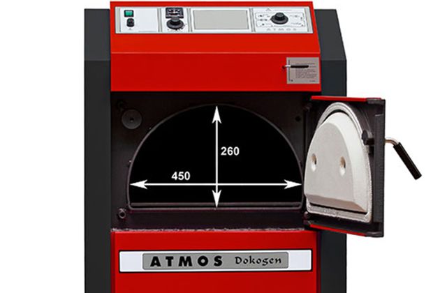 Kieto kuro katilas Atmos DC18GDACD04 18KW