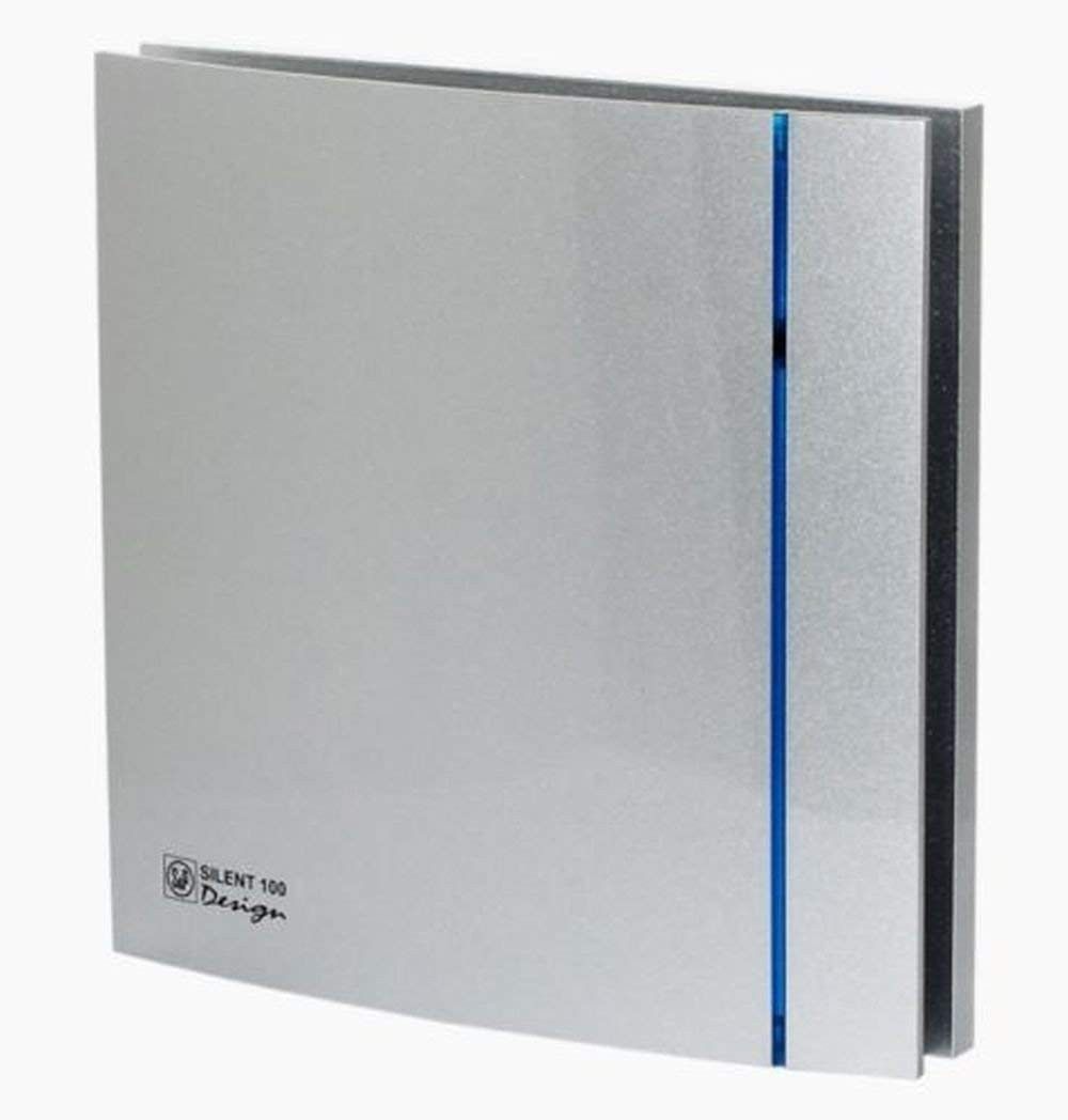 Ventiliatorius SOLER ampPALAU SILENT-100 CHZ SILVER DESIGN 5210602800 Ventiliatorius SOLER ampPALAU SILENT-100 CHZ SILVER DESIGN 5210602800