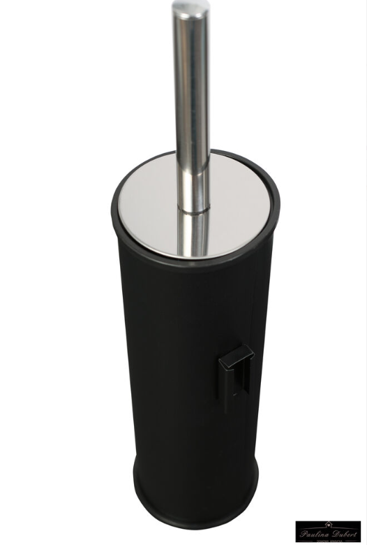 Sieninis tualeto šepetys Faneco, tvirtinamas prie sienos, juodas, TB05SJBL