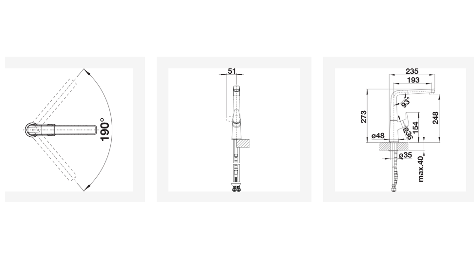 Plautuvės maišytuvas BLANCO AVONA-S Balta HD