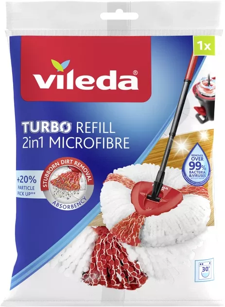 Šluostė Vileda Easy Wring&Clean Turbo 30x22x5.5cm, 4023103195189